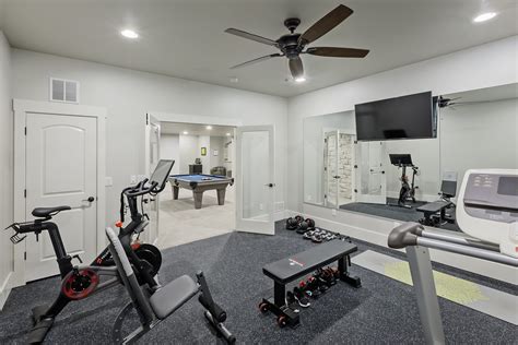 Modern Basement Home Gym Ideas Basement Remodels In MetroWest, MA | JM