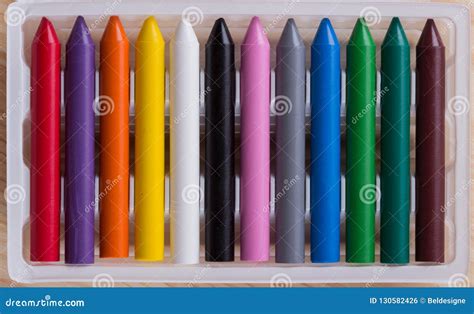Oil Pastel Crayons stock photo. Image of craft, pastel - 130582426