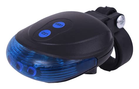 Buy Dark Horse Bicycle 7 Mode LED Light with 2 Red Laser Beam Feature ...