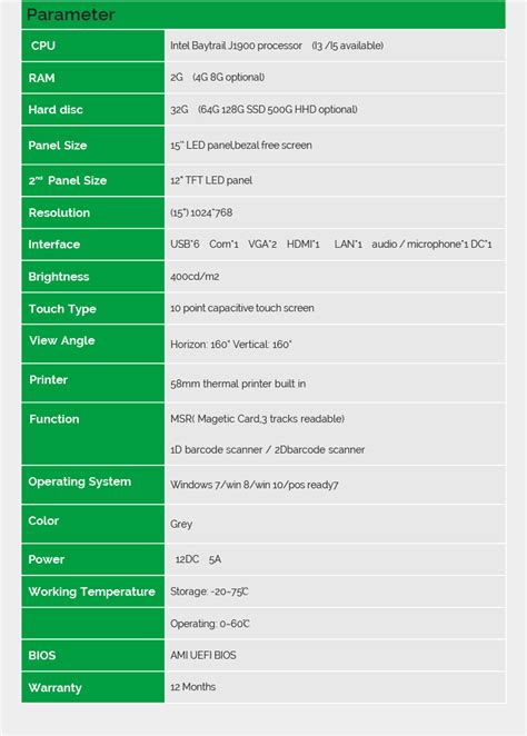 China 15polegadas POS caixa registradora do sistema tudo em um ...