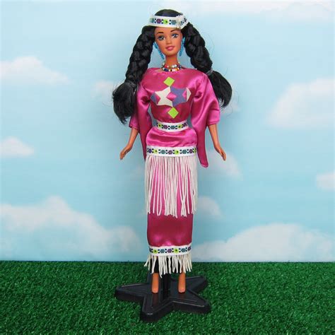 Native American Barbie Doll Third Edition Vintage 1994 Dolls of the Wo ...