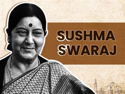 MLA at 25, CM for 52 days Sushma Swaraj visited police stations at ...