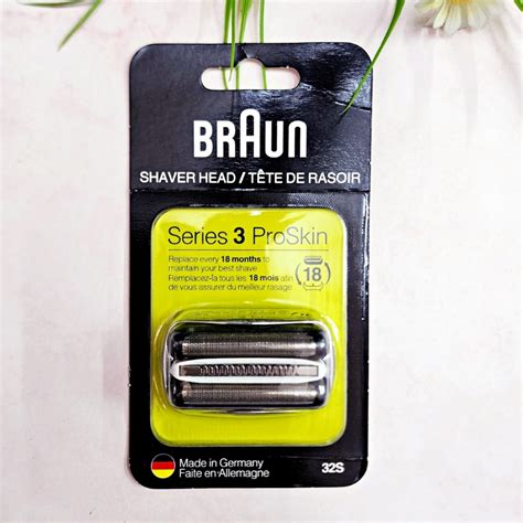 [Braun®] Series 3 Proskin Electric Shaver Replacement Head 32s หัวใบมีด ...