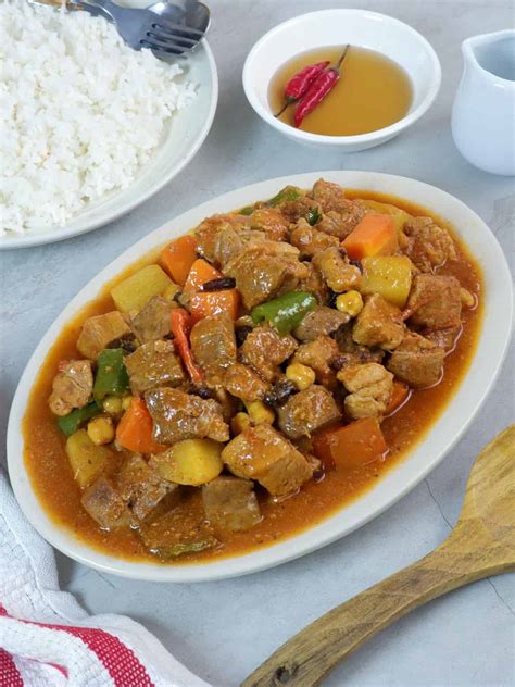 Pork Menudo - Kawaling Pinoy