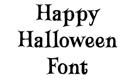 Download Free Halloween Fonts
