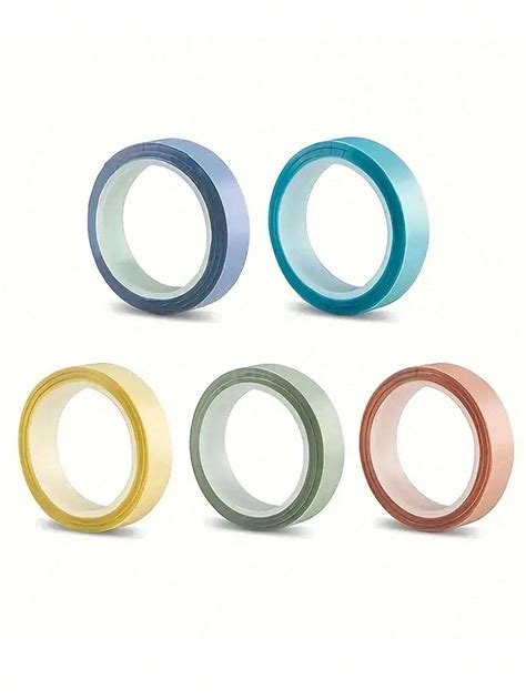 5 Rolls/Pack Colorful Ultra-Thin Removable Index Tabs/Flags ...