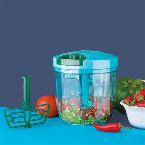 TOKIMO Big Quick Chopper Container 2 in 1 Jumbo Vegetable Chopper ...