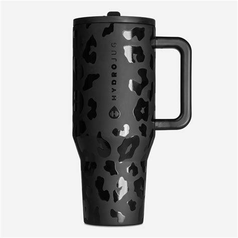HydroJug 40oz Insulated BPA-Free Traveler Tumbler Exclusive Black ...