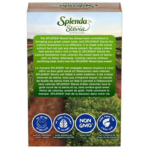 Splenda Stevia Sweetener Packets | Made with Naturally Sourced ...