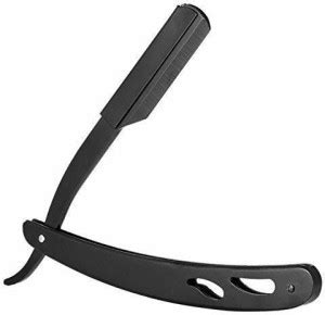 Stylazo Stainless Steel Straight Edge Barber Blade Shaving Razor For ...