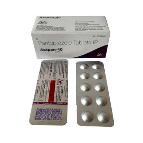 ASAPAN-40 Tablets Asa Pharmaceuticals