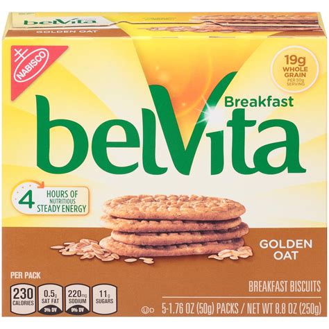 Amazon.com: belVita Breakfast Biscuits, Golden Oat, 8.8 Ounce (Pack of ...