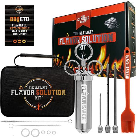 Buy Stainless Steel Meat Injector Kit | Marinade Infusion Gadget ...