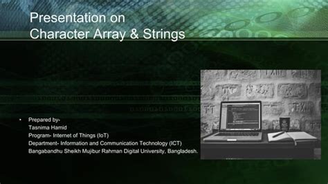 Image result for Character Array String