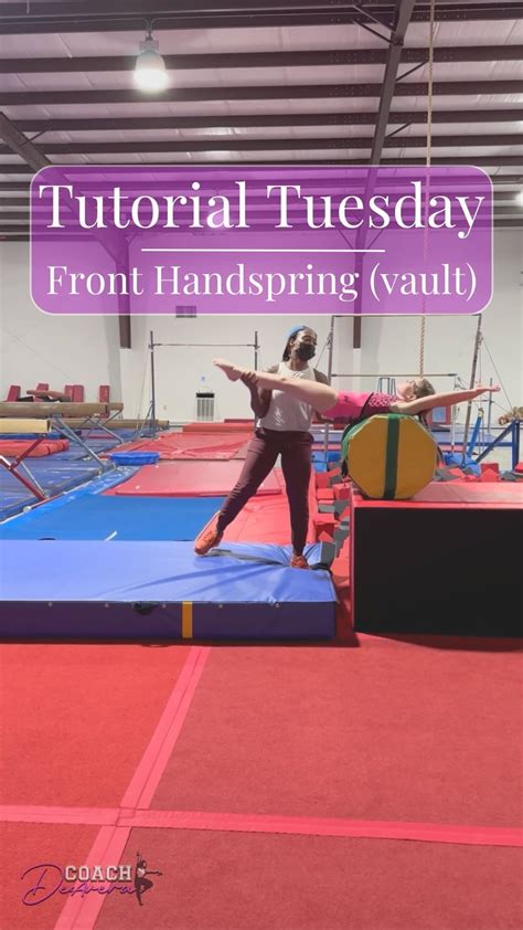 Image result for Front Handspring Tutorial