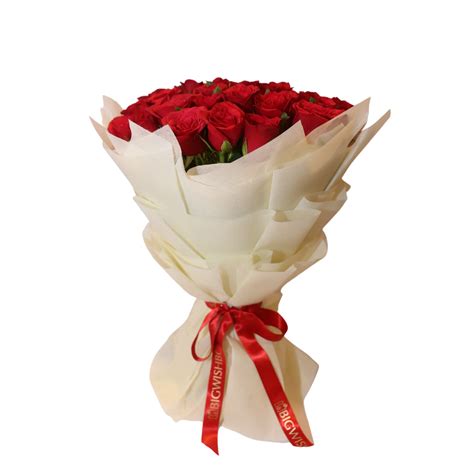 35 Red Roses Bouquet (Nicely Wrap) – bigwishbox