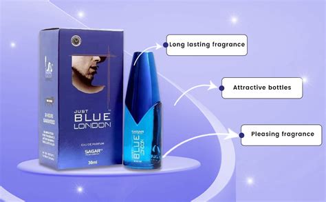 Buy SAGAR Just Blue London Deo 200ML With Eau De Perfume just Blue ...