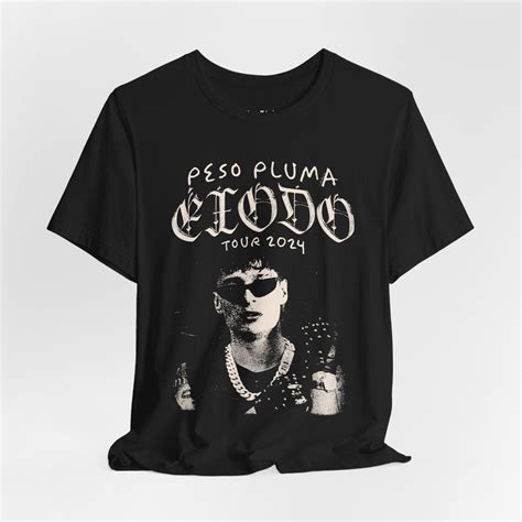 Peso Pluma Shirt Tshirt Éxodo Concert T-shirt - Etsy