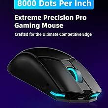 Amazon.in: Buy Machenike M7 Pro Gaming Mouse (PAW 3104 Sensor) Wireless ...