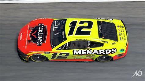 Ryan Blaney #12 Menards/Jack Links 2024 by Colton Loomis - Trading Paints