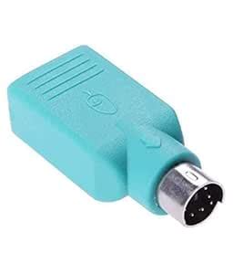 NEXZIA USB Female Jack to 6 Pin Mini DIN Male Plug PS2 Adapter PS2 USB ...