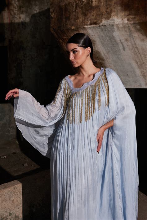 AKHL - Angular Gathered Kaftan - Elahe