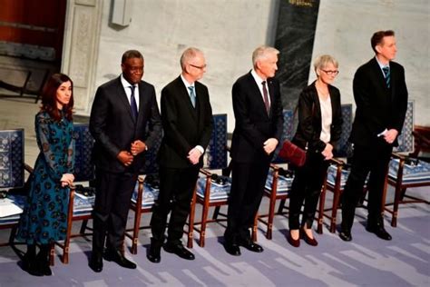 Denis Mukwege and Nadia Murad awarded Nobel Peace Prize in Oslo ...