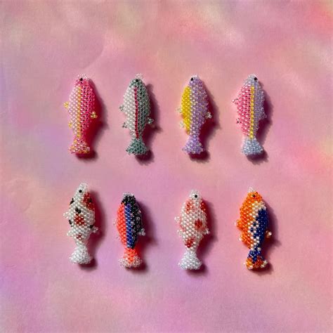 Image result for Bead Charm Fish Tutorial
