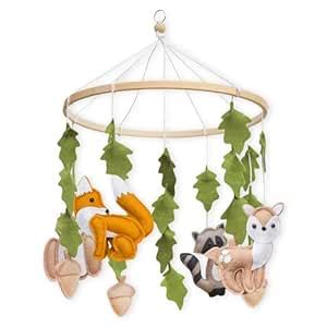 Buy Woodland Mobile for Crib by First Landings - Baby Nursery Mobiles ...