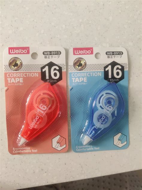 ECLET Correction Tape Pack of 1Pcs Correction Tape 12 Meter X 5 MM, for ...