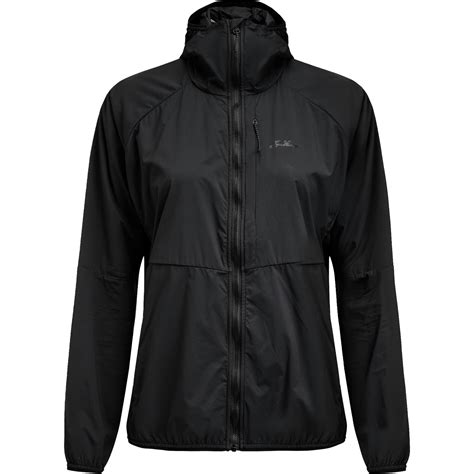 Lundhags Tived Light Windbreaker Jacket Women - Black 10000 | BIKE24