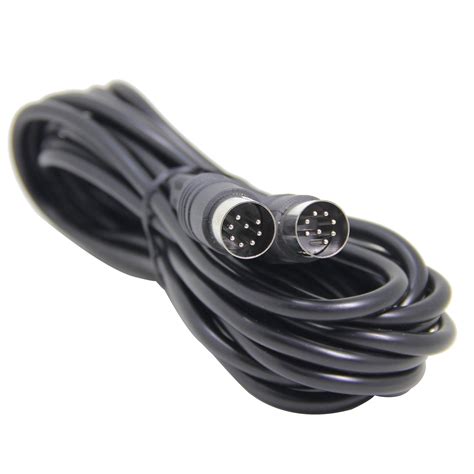 Buy Ancable 4.0M Large 8 Pin Din Male-Male Speaker Audio Cable Wire for ...