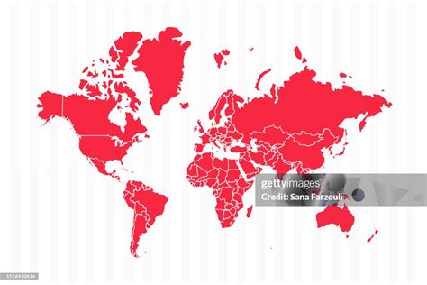 World Map with Countries States 的图像结果