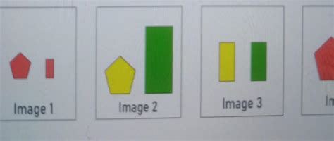 The objects in the images are proportional to each other but the images ...