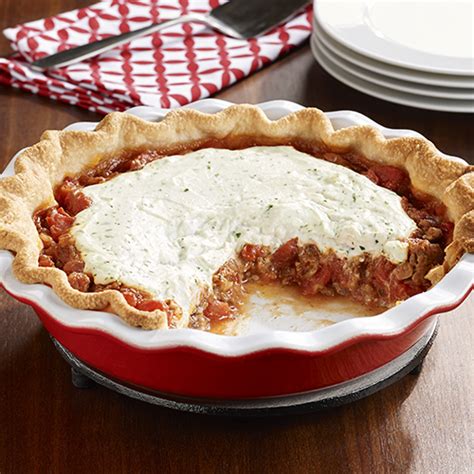 Deep Dish Lasagna Pie   Ready Set Eat