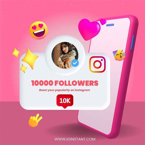 Buy 10,000 Instagram Followers at Just $68.99 - IGinstant