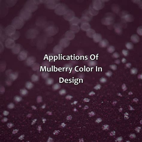 What Color Is Mulberry - colorscombo.com