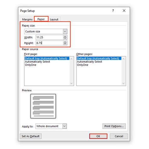 4x4 Picture Size In Microsoft Word