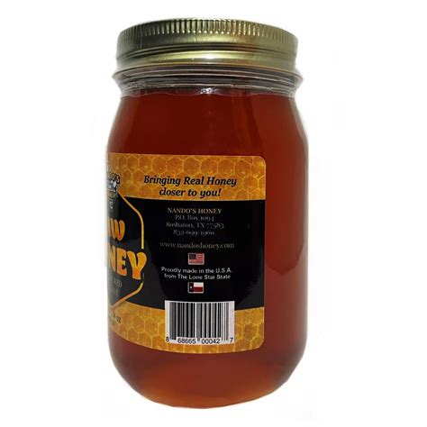 Nando's Honey Raw Wildflower Honey - Shop Honey at H-E-B
