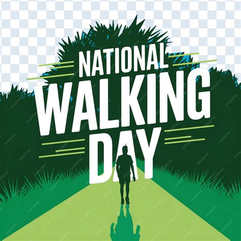 National Walking Day 2025 design | Premium AI-generated PSD