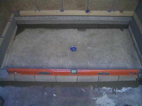 Building A Shower Curb On Concrete Floor – Flooring Site