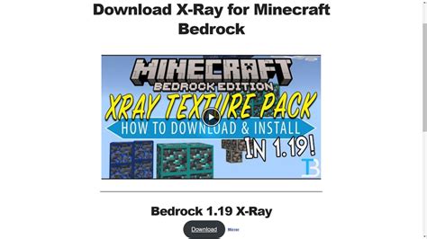 Minecraft X-ray Command Blocks Tutorial 的图像结果