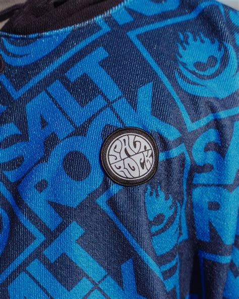 Пончо Saltrock Logo Микрофибър Сърф халати и пончо XTC72101003CLBLUE ...