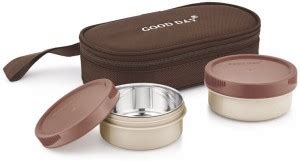 Flipkart.com | Good Day Easymeal_twin_brown 2 Containers Lunch Box