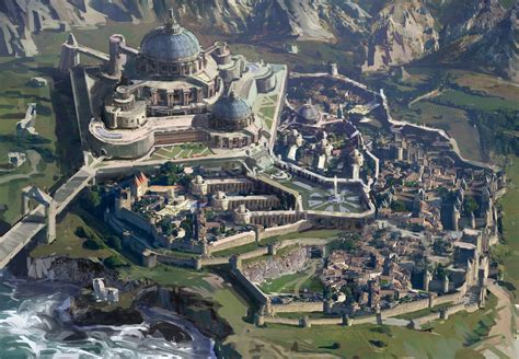 Project Reign - Capital city, Bill Zhang on ArtStation at https://www.artstation.com/artwork ...