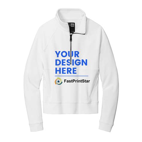 Custom Quarter Zip Sweatshirts - 100% Customizable - FastPrintStar