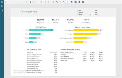 JavaScript Code to View Report 的图像结果