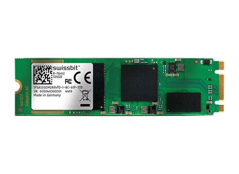 X-76m2 SATA SSDs - Swissbit | Mouser