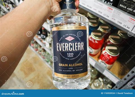 Everclear liquor editorial stock image. Image of import - 176959934