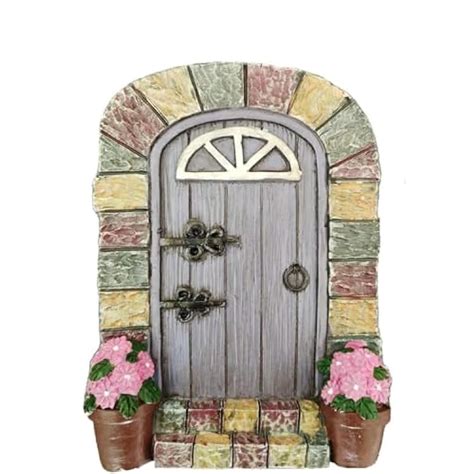 JIUMO Outdoor Miniature Fairy Garden Doors - Decorative India | Ubuy